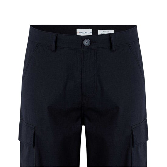 SoulCal Effen Cargo Broek voor heren (Zwart) - Image 4