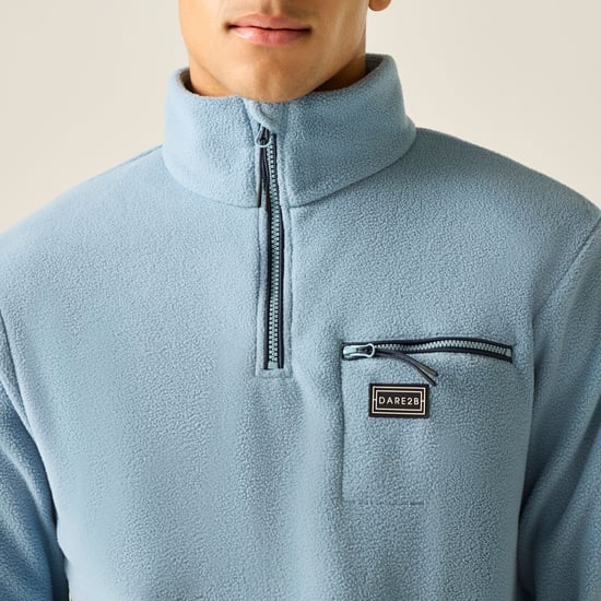 Dare 2B Heren Affinity Mountain Fleece Top (Schemerig blauw) - Image 4