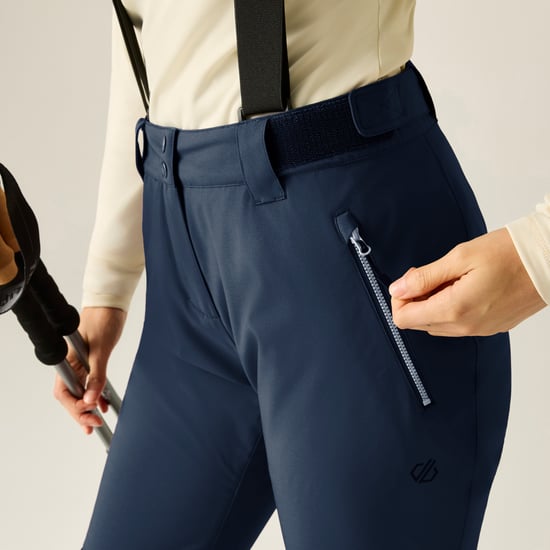 Dare 2B Womens/Ladies Effused III Ski Trousers (Navy) - Image 5