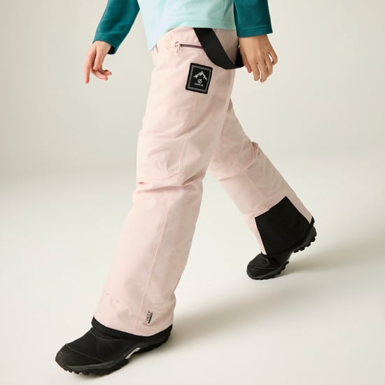 Dare 2B Childrens/Kids Pow III Insulated Ski Trousers (Pink Haze) - Image 4