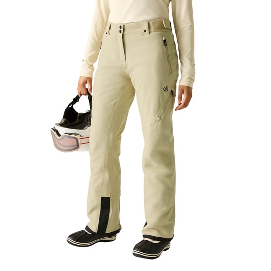 Dare 2B Womens/Ladies Ice II Insulated Ski Trousers (White Pepper) - Image 1