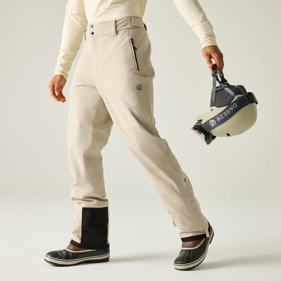 Dare 2B Mens Achieve III Ski Trousers (White Pepper) - Image 6