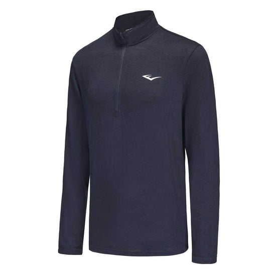 Everlast Heren-shirt met hoge kraag, normale pasvorm en lange mouwen (Marine) - Image 3