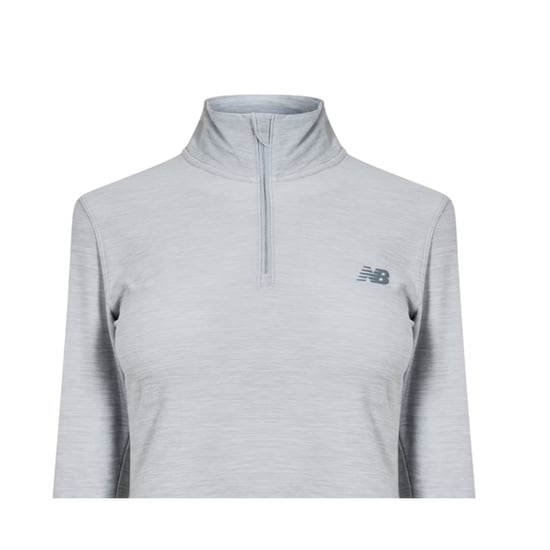 New Balance Hardloop-trainingsjack met kwartrits voor dames, in space-dye-uitvoering (Grijs) - Image 3