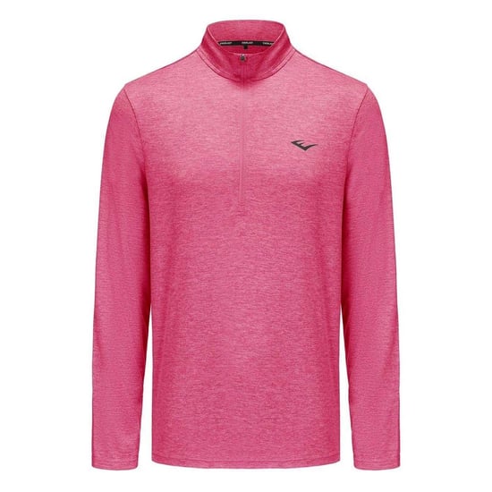 Everlast Heren-shirt met hoge kraag, normale pasvorm en lange mouwen (Roze Mergel) - Image 1