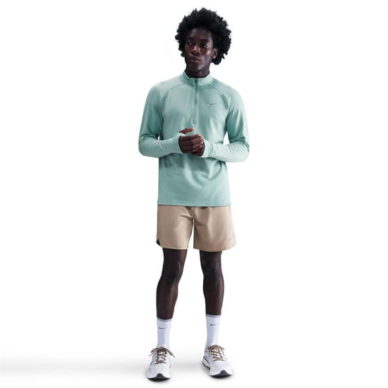 Nike Hardloop-basislaagshirt met kwartrits voor heren (Kanon) - Image 3
