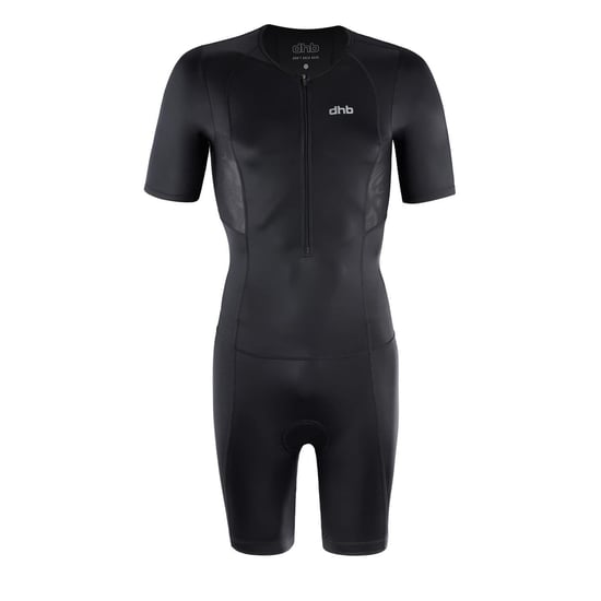 dhb Trisuit voor heren met nauwsluitende pasvorm (Zwart) - Image 1