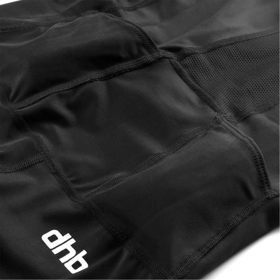 dhb Trisuit voor heren met nauwsluitende pasvorm (Zwart) - Image 4