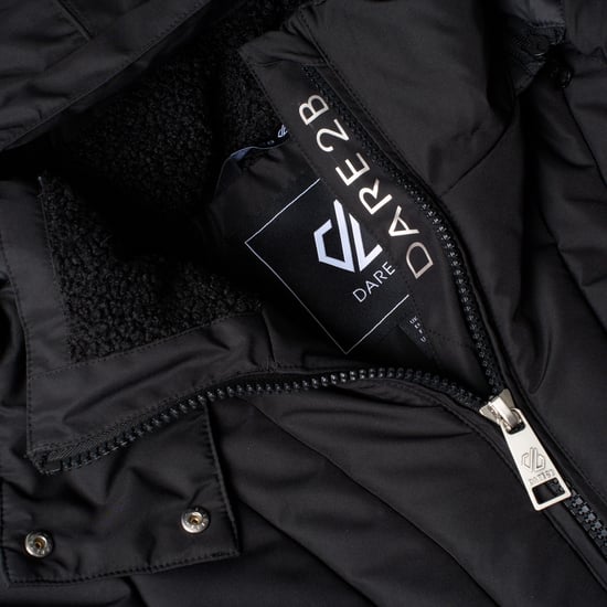 Dare 2B Womens/Ladies Contour Ski Jacket (Black) - Image 3