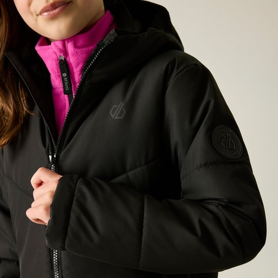 Dare 2B Childrens/Kids Glacier Ski Jacket (Black) - Image 6