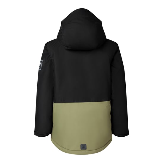 Dare 2B Childrens/Kids Wing It Ski Jacket (Black/Martini Olive) - Image 2