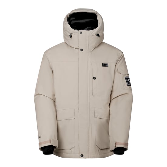 Dare 2B Mens Twin Tip ll Ski Jacket (White Pepper) - Image 2