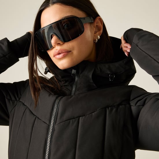 Dare 2B Womens/Ladies Glacier Padded Jacket (Black) - Image 6