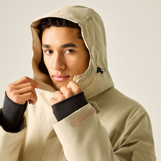 Dare 2B Mens Twin Tip ll Ski Jacket (White Pepper) - Image 4