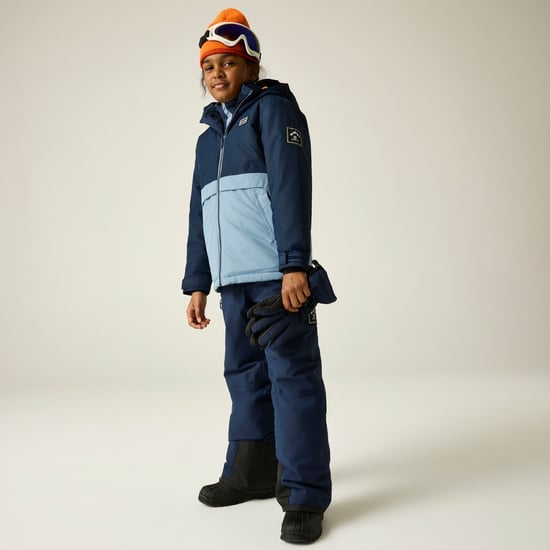 Dare 2B Wing It-skijas voor kinderen (Navy/Dusky blauw) - Image 1