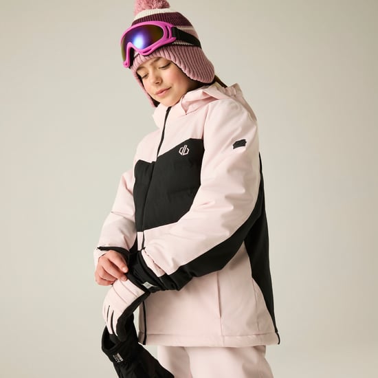 Dare 2B Vrolijke ski-jas voor kinderen (Roze waas) - Image 4