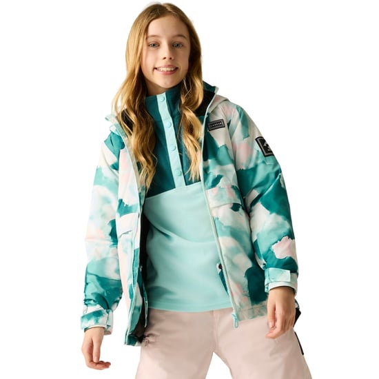 Dare 2B Childrens/Kids Wing It Marble Ski Jacket (Teal) - Image 4