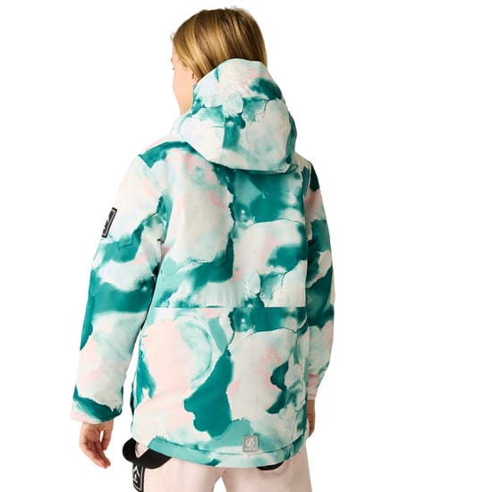 Dare 2B Childrens/Kids Wing It Marble Ski Jacket (Teal) - Image 6