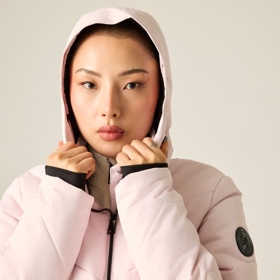 Dare 2B Womens/Ladies Glacier Padded Jacket (Pink Haze) - Image 5