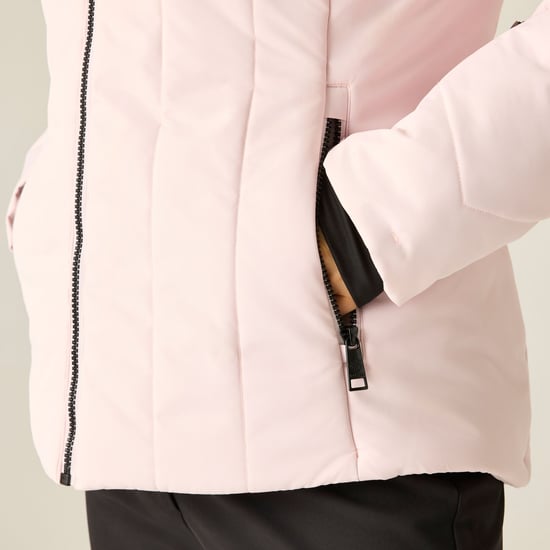 Dare 2B Womens/Ladies Glacier Padded Jacket (Pink Haze) - Image 6