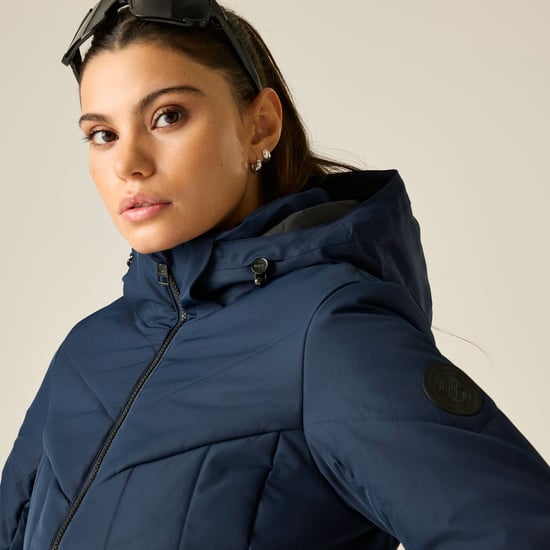 Dare 2B Womens/Ladies Glacier Padded Jacket (Navy) - Image 5