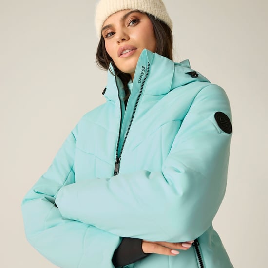 Dare 2B Womens/Ladies Glacier Padded Jacket (Water Ballet) - Image 6