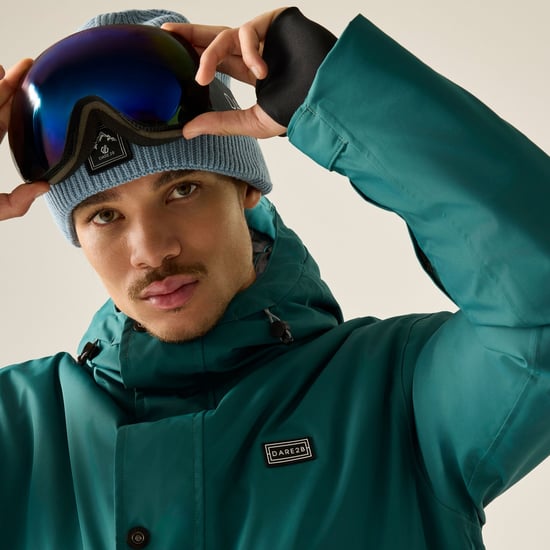 Dare 2B Mens Freeride Pull Over Ski Jacket (Mediterranea) - Image 6