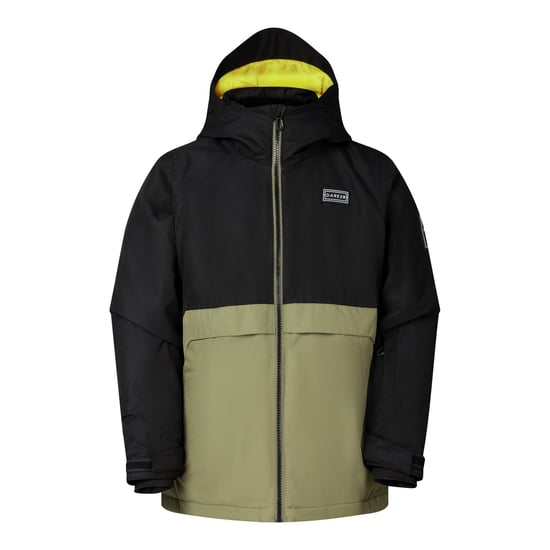 Dare 2B Wing It-skijas voor kinderen (Zwart/Martini Olijf) - Image 1