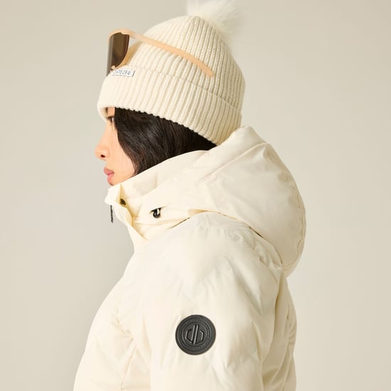 Dare 2B Womens/Ladies Enfold II Padded Ski Jacket (Egret) - Image 4