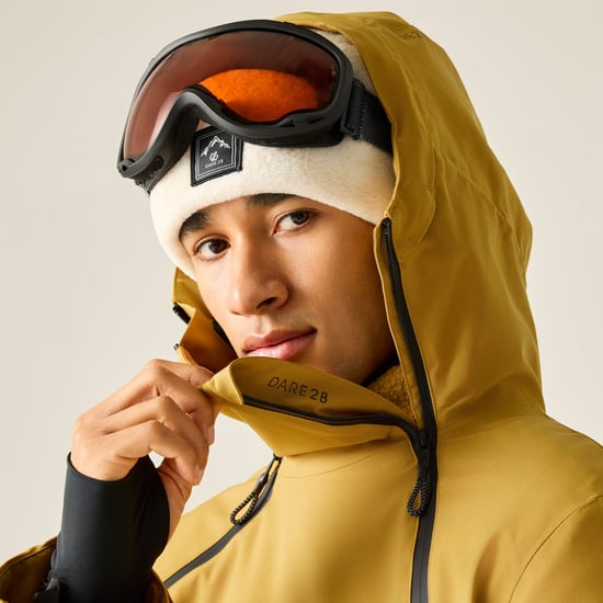 Dare 2B Mens T-Bar III Waterproof Ski Jacket (Wood Brown) - Image 4