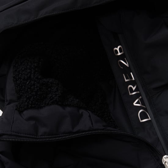 Dare 2B Womens/Ladies Enfold II Padded Ski Jacket (Black) - Image 5