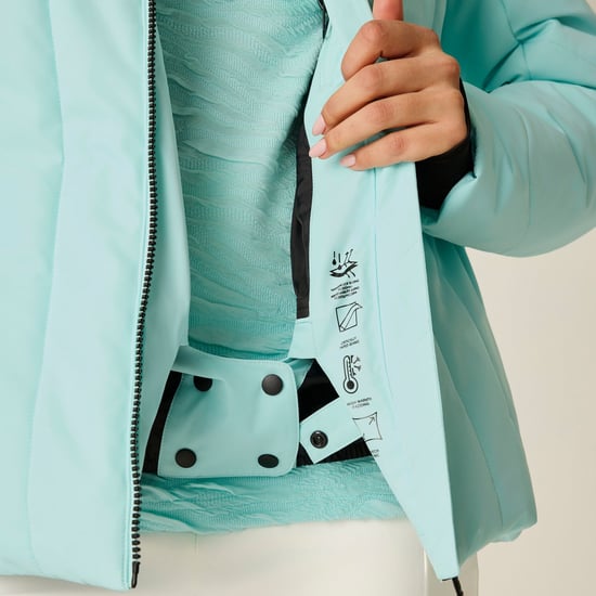 Dare 2B Womens/Ladies Glacier Padded Jacket (Water Ballet) - Image 6