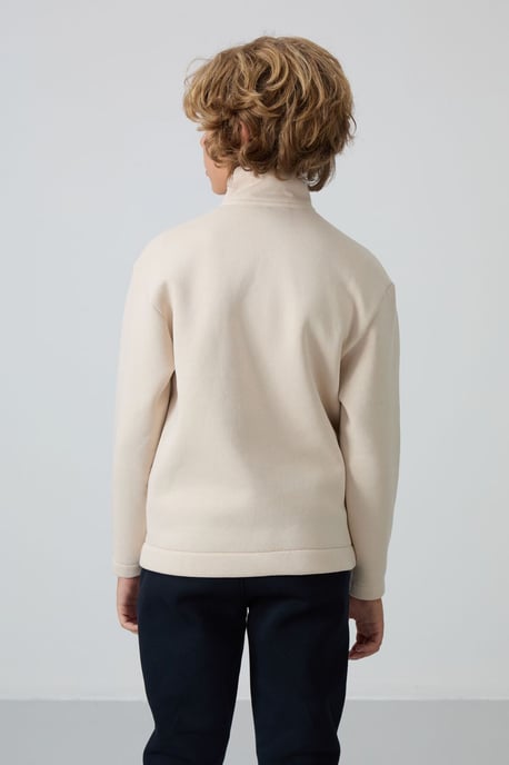Tommy Life Jongerensweatshirt met ritskraag en zak - Image 5
