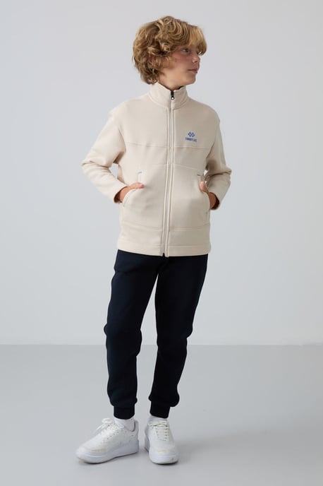 Tommy Life sweatshirt voor jongeren met ritskraag - Image 2
