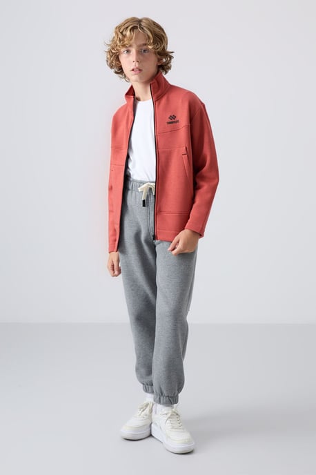Tommy Life jeugd-sweatshirt met ritskraag - Image 2