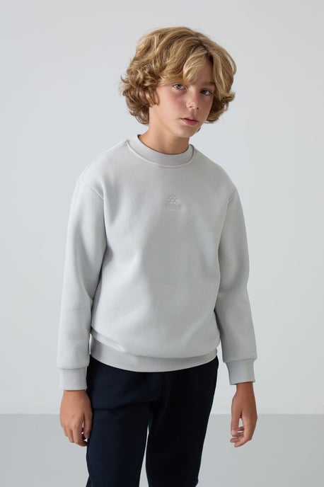 Sweatshirt voor jongeren met ronde hals - Image 3