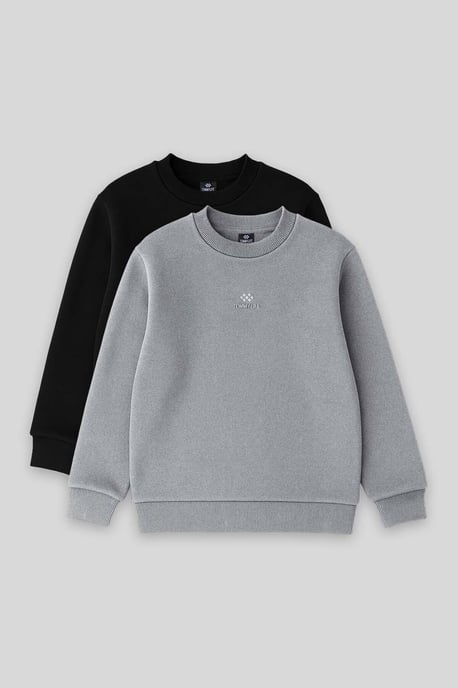 Sweatshirt voor jongeren met ronde hals - Image 1