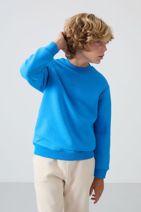Sweatshirt voor jongeren met ronde hals - Image 4