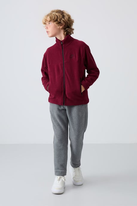 Sweatshirt voor jongeren met ritskraag - Image 5