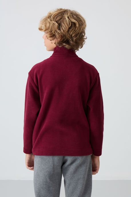 Sweatshirt voor jongeren met ritskraag - Image 6
