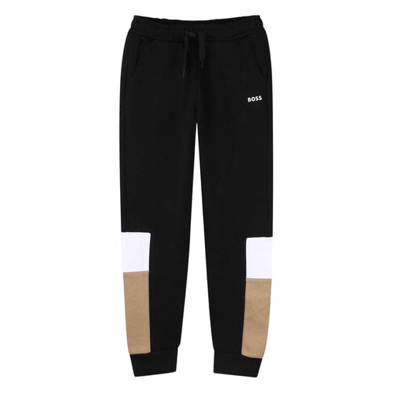 Boss Kinder/Kids Kleurblok Joggers (Zwart) - Image 1