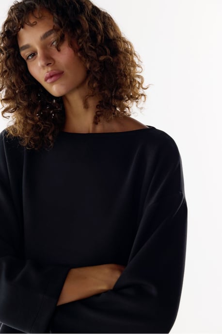Silky Touch top met lange mouwen - Image 2