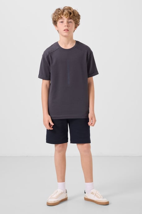 Oversized T-shirt voor jongeren met ronde hals - Image 2