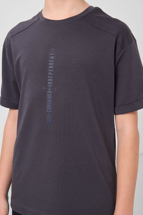 Oversized T-shirt voor jongeren met ronde hals - Image 4