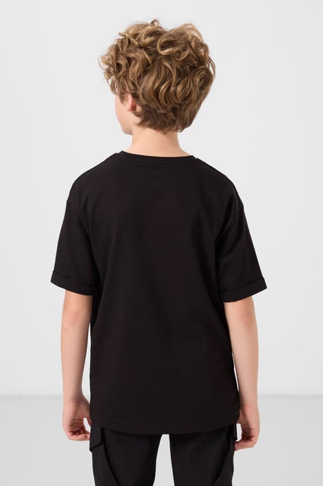 Oversized T-shirt voor jongeren met ronde hals - Image 5