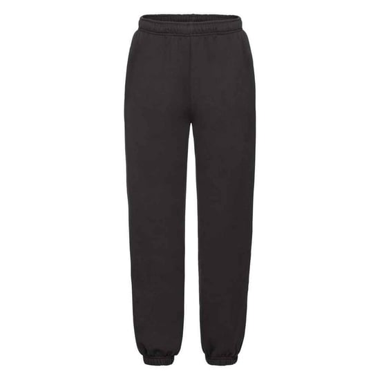 Fruit of the Loom Kinder/Kids Premium Joggingbroek met elastische manchetten (Zwart) - Image 1