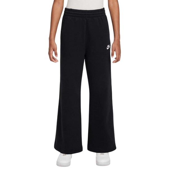 Nike Girls Club fleece joggingbroek met ruime pasvorm (Zwart) - Image 1