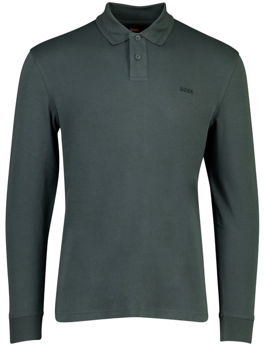 Poloshirt BOSS Orange groen katoen - Image 2