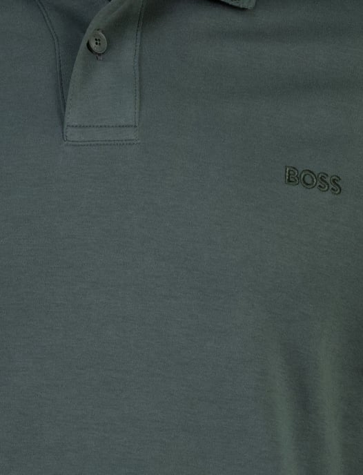 Poloshirt BOSS Orange groen katoen - Image 4
