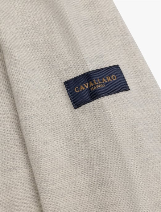 Poloshirt Cavallaro beige - Image 4
